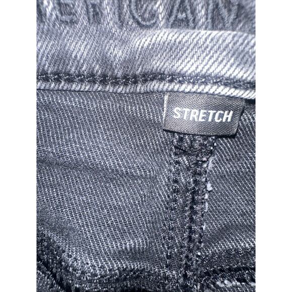 American Eagle Jeans Women’s Black 4 Short Stretch AE - Picture 5 of 13